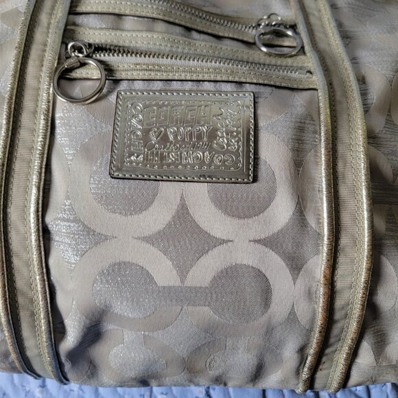 Coach Poppy silver signature glam tote - Picture 4 of 9